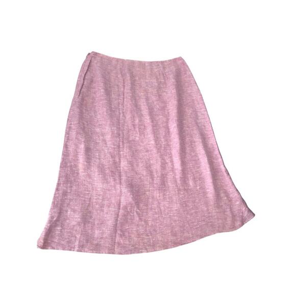 Nine & Company linen rayon short skirt 8 - Picture 2 of 5